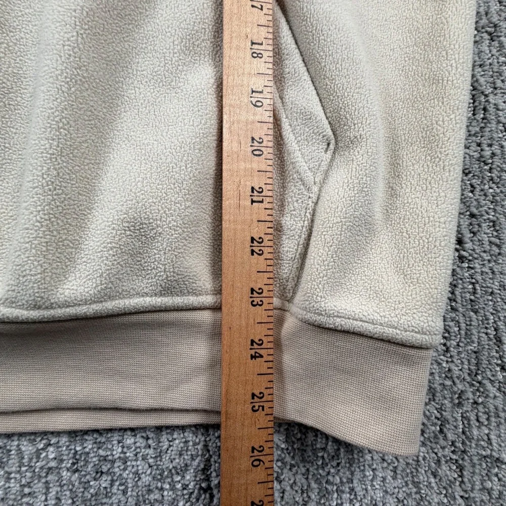 Jordan Fleece Hoodie Mens Small Beige Tan Air Jordan Pullover Sweatshirt